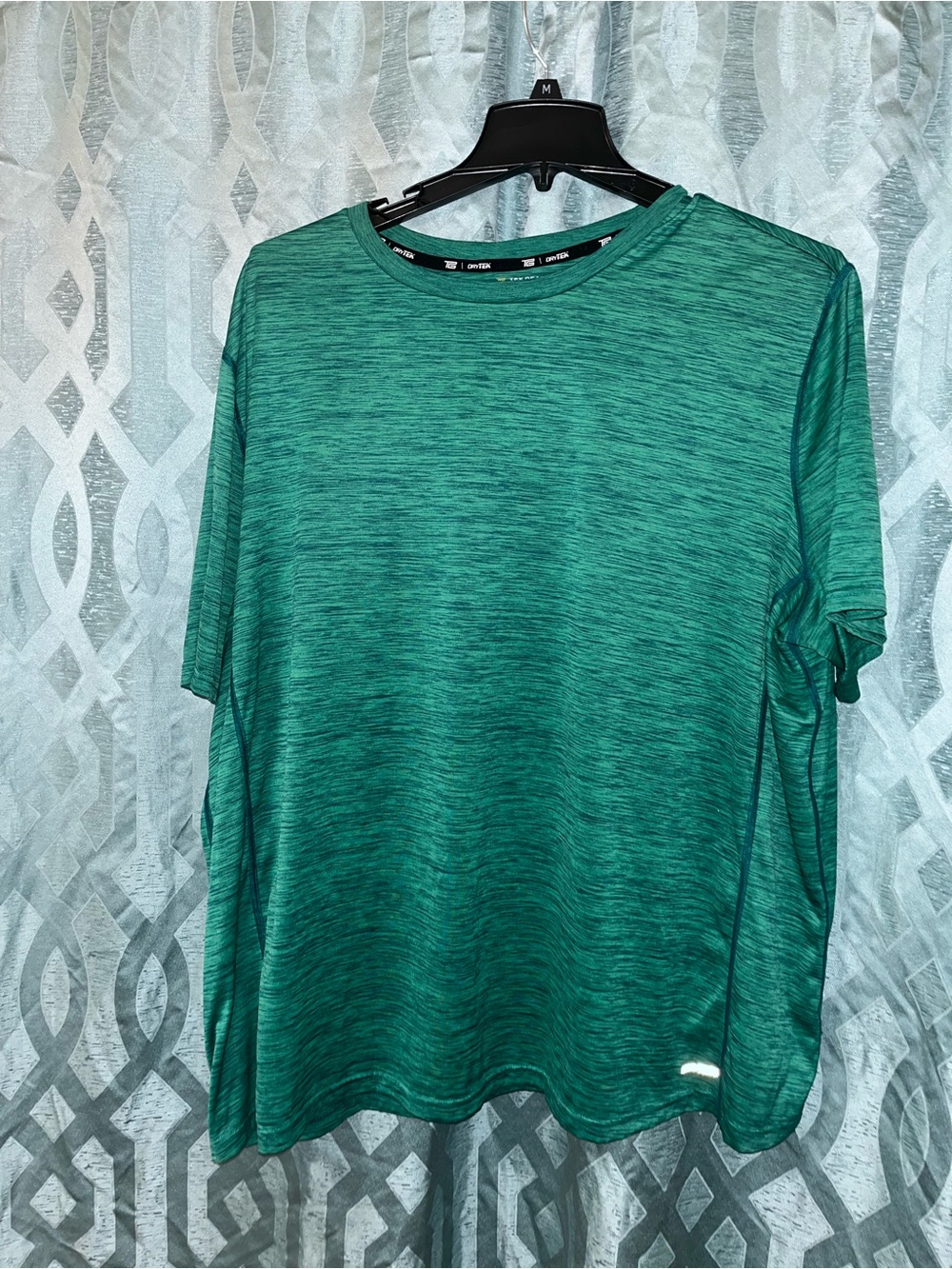 tek gear Men's 3X Green Short Sleeve Performance Tee shirt